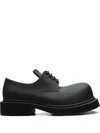 Balenciaga Xl Army Derby Shoes Full Eva In Green