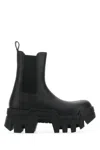 Balenciaga Bulldozer 40 Leather Chelsea Boots In Black