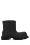 Balenciaga Rigid Rubber Ankle Boots Steroid In Pink