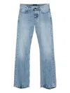 Balenciaga Light Jeans With Distressed Hem