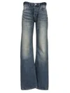 Balenciaga Straight Leg Jeans Blue