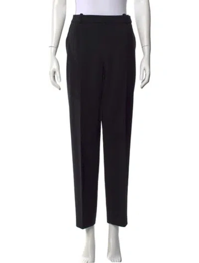 Pre-owned Balenciaga Straight Leg Pants In Black