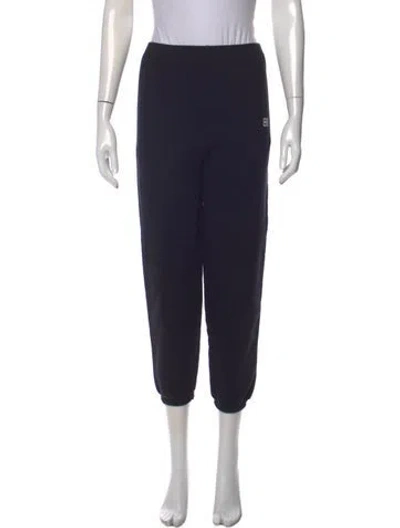 Pre-owned Balenciaga Straight Leg Pants In Black