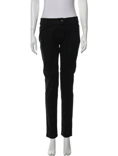 Pre-owned Balenciaga Straight Leg Pants In Black