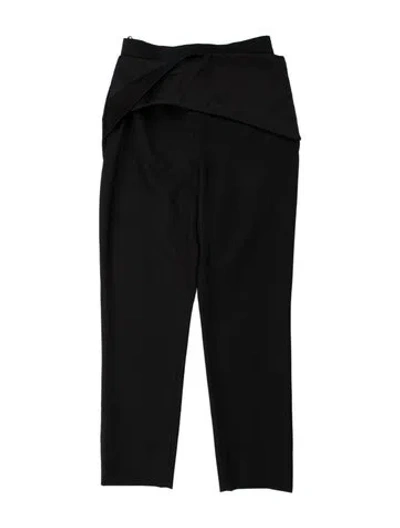 Pre-owned Balenciaga Straight Leg Pants In Blue
