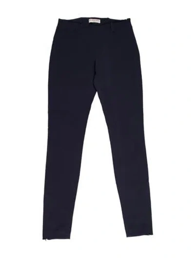 Pre-owned Balenciaga Straight Leg Pants In Blue
