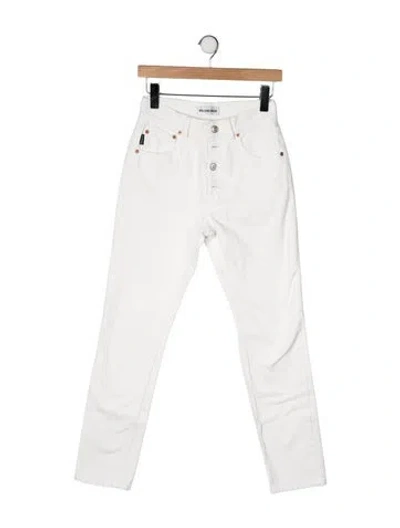 Pre-owned Balenciaga Straight Leg Pants In Multi