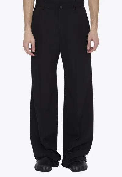 Balenciaga Black Tailored Large Fit Trousers