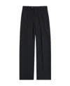 Balenciaga Straight-leg Tailored Trousers In Black