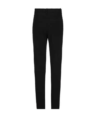 Balenciaga Straight-leg Tailored Trousers In Black
