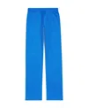 Balenciaga Straight-leg Track Pants In Blue