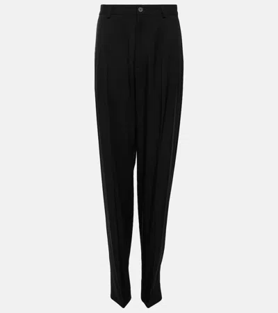Balenciaga Pantaboots Aus Wolle In Black