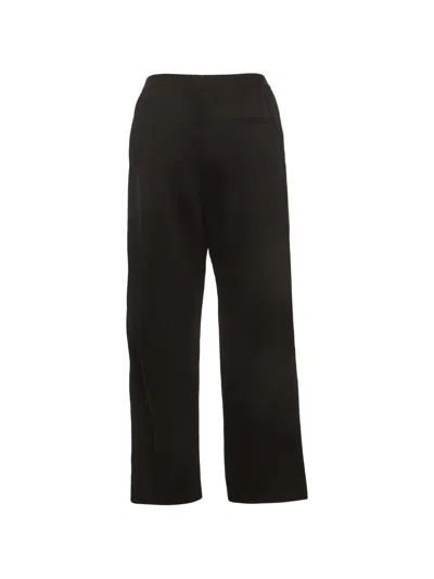 Pre-owned Balenciaga Straight-leg Trousers In Black