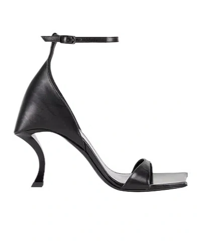 Balenciaga Strappy High-heeled Sandals In Black