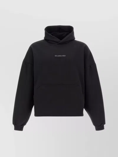 BALENCIAGA STRASS BACK DETAIL HOODIE