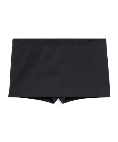 Balenciaga Stretch-design Mini Skort In Black