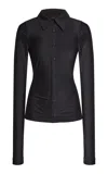 Balenciaga Women Shirt With Logo In Black