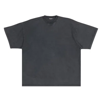 Pre-owned Balenciaga Strike 1917 Print Tee 'vintage Black' | Men's Size 2