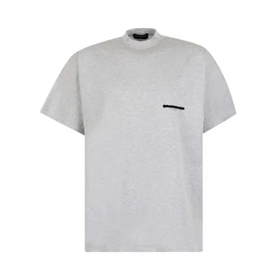 Pre-owned Balenciaga Strike 1917 T-shirt Oversized 'grey Vintage' | Men's Size 40