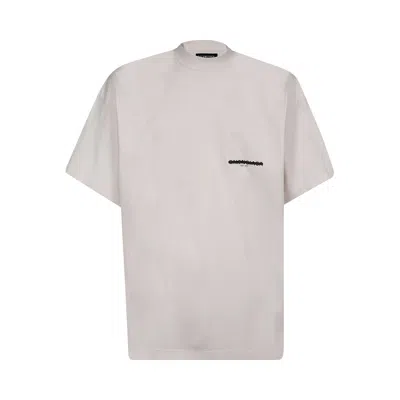 Pre-owned Balenciaga Strike 1917 T-shirt Oversized 'off White' | Men's Size 1