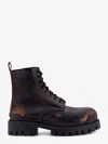 Balenciaga Strike Boots In Brown