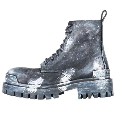 Balenciaga Strike Boots 'grey Silver'