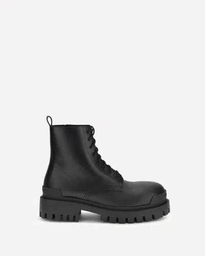 BALENCIAGA STRIKE LACE-UP BOOTS