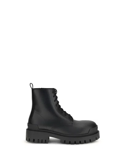 BALENCIAGA STRIKE LACE-UP BOOTS