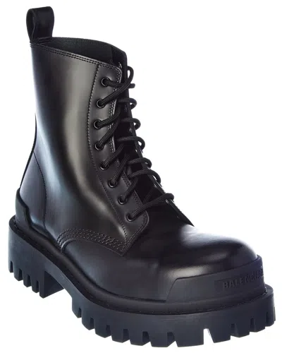 BALENCIAGA BALENCIAGA STRIKE LEATHER BOOT