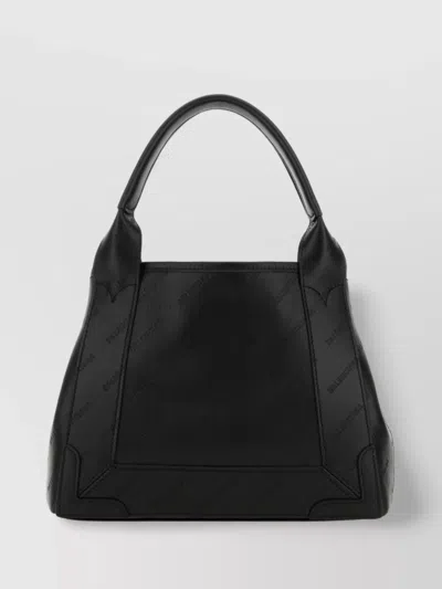 Balenciaga Structured Xs Handbag In Navy