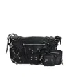 Balenciaga Men's Le Cagole Men Xs Flap Bag With Piercing In Black