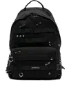 Balenciaga Men Army Medium Backpack In Black