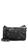 Balenciaga Men's Le Cagole Men Xs Flap Bag With Piercing In Black
