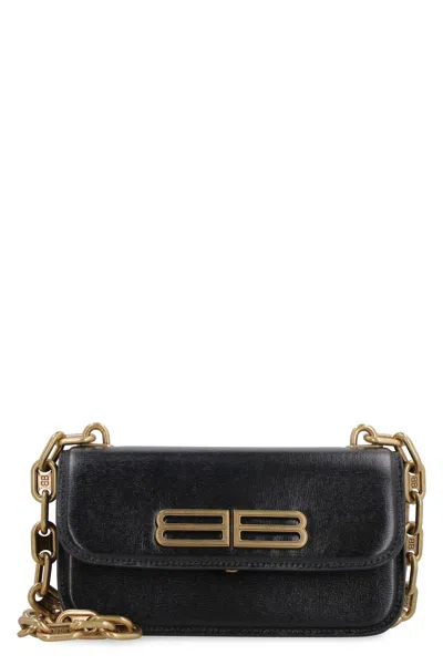 Balenciaga Stylish Black Crossbody Handbag