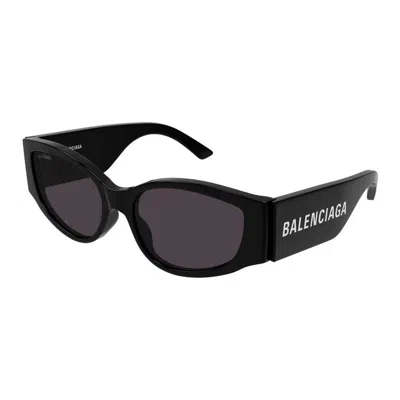 Balenciaga Stylish Black Sunglasses For Women, Recycled Material