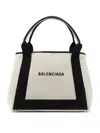 Balenciaga Canvas Tote Bag In White