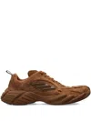 Balenciaga Men Monday Sneakers In Brown