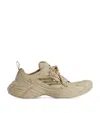 Balenciaga Sneakers Monday In Pelle Scamosciata Beige  Uomo In White