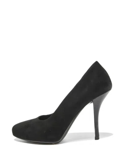 Pre-owned Balenciaga Suede Pumps In Black
