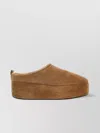 Balenciaga Women Alaska Soft Suede Mule With Plateau In Multi