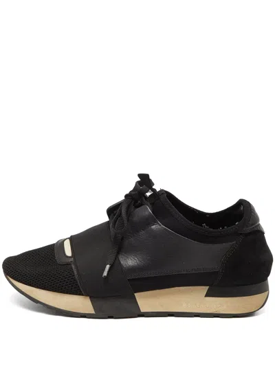Pre-owned Balenciaga Suede Sneakers