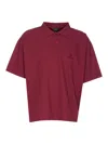 Balenciaga Crewneck Shirt With Nano Bb Style In Red
