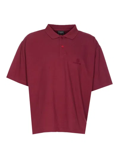 BALENCIAGA SUÉTER CUELLO REDONDO - ROJO