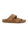 Balenciaga Sunday Birko Sandal In Beige Brown