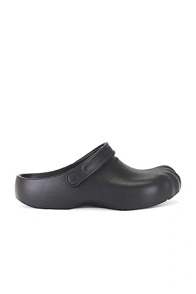 Balenciaga 3cm Sunday Molded Rubber Slides In Black