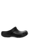 Balenciaga Sunday Molded Rubber Slip-on Sandals In Black