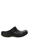 Balenciaga Sunday Molded Flat Shoes Black In Black