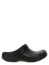 Balenciaga Sunday Molded Flat Shoes Black In Black