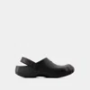 Balenciaga Sunday Molded Rubber Mules In Black