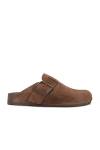 Balenciaga Sandals In Cold Brown
